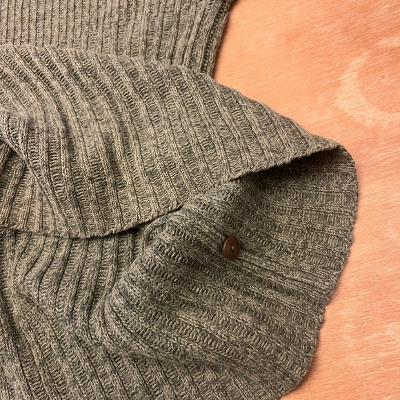 Vintage J Crew Oarsman Button Neck Linen Blend Women’s L Sweater - Picture 6 of 7